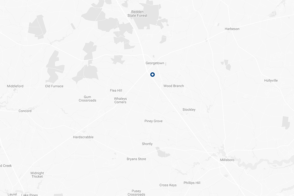 Location on map of Georgetown Microtel